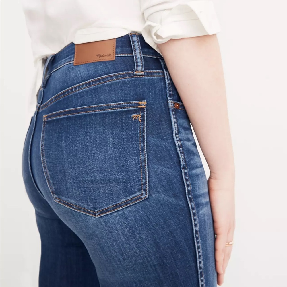 10" High-Rise Skinny Madewell Jeans